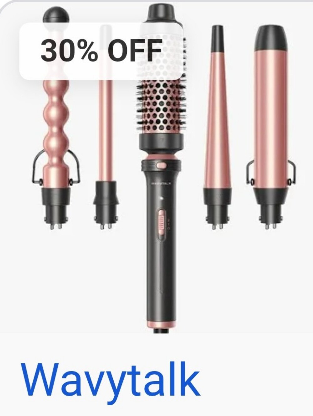Wavytalk 5-in-1 Curling Iron